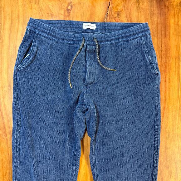 Taylor Stitch Jogger Men's Pants Large Cotton Drawstring Knit Organic Casual UU8 - Picture 3 of 7